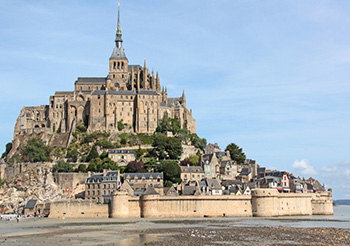 現在のモン・サン・ミッシェルの風景